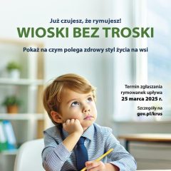 VI Ogólnopolski Konkurs dla Dzieci na Rymowankę o Bezpieczeństwie – „Wioski bez troski”