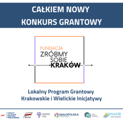 Konkurs grantowy Małopolska Lokalnie oraz Krakowskie i Wielickie Inicjatywy – nabór wniosków od 28 lutego!