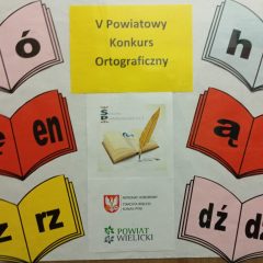 V Powiatowy Konkurs Ortograficzny. Uczniowie z gminy Gdów w ścisłej czołówce